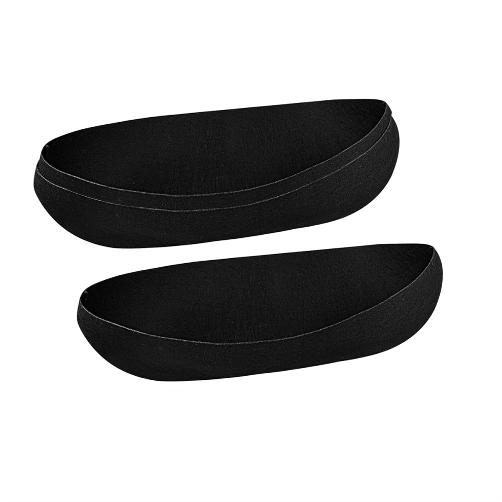 3 Pezzi Di Feltro Per Fioriere Da 30 Pollici, In Tessuto Non Tessuto, Di Ricambio Per Fioriere Sospese Nere-image