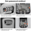 Key Lock Box, Cabinet Organizer, Wall Mounted Waterproof Storage Box with Mounting Kit 6