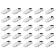 50PCS Metalen Schuifdeksel Containers, Rechthoekige Schuifdeksel Dozen voor Kaarsen Sieraden Ambachten 50x25x10MM