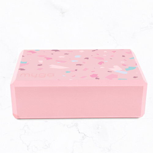 Myga Yoga Block - Terrazzo 2