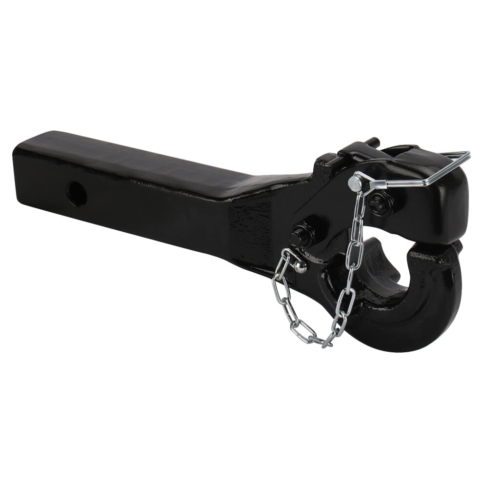 Onltco Pintle Hitch Receiver Hook 10 Ton For 2 Hitches Hitch Hook Military Receiver 20000Lbs 791315451259