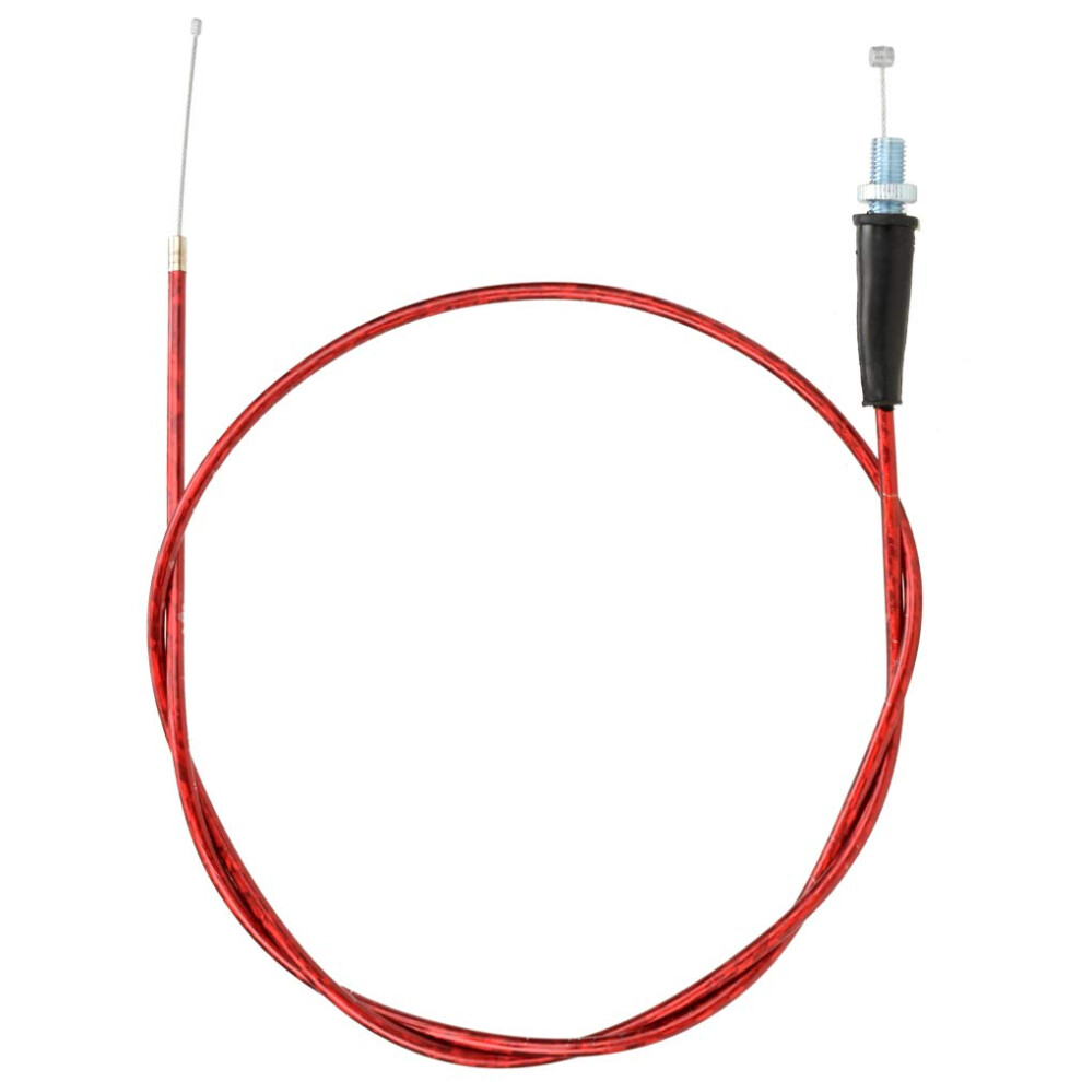 Hiaors Throttle Cable For Mini Baja Mb165 Mb200 5.5 6.5Hp 196Cc 200Cc Doodlebug Bike 212Cc Predator Engine Baja Heat Mb200 Parts Red 6444695967721