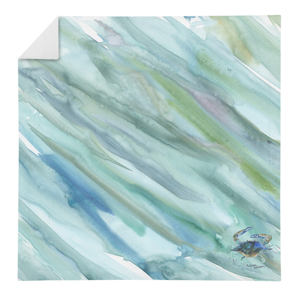 Crabe n    2 sur serviette bleue SC2044NAP