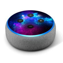 Galaxy Space Gasses - Vinyl Decal Skin Compatible with Amazon Echo Dot 3rd Generation Alexa - Decorations for Your Smart Home Speakers, Great Accessor