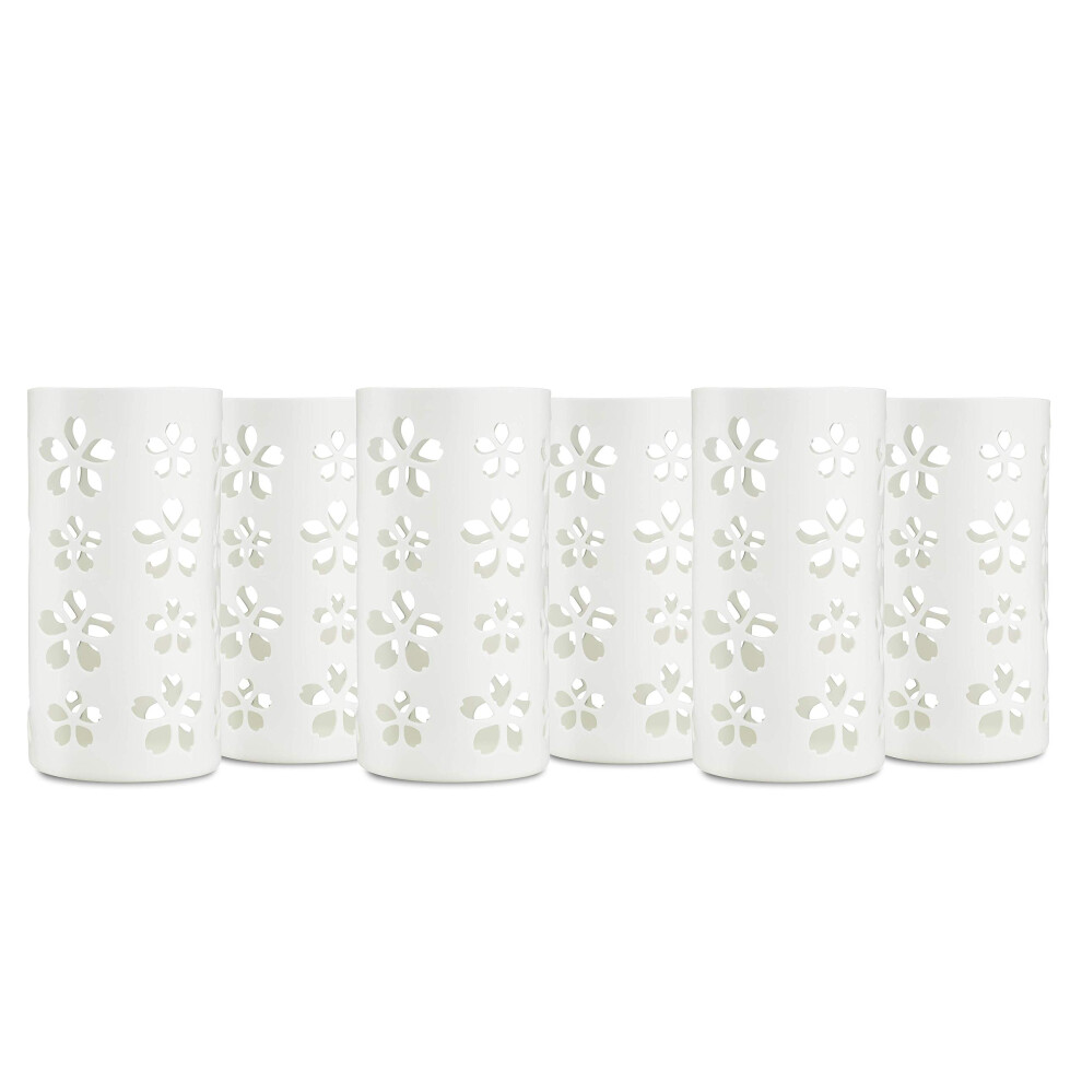 Silicone Glass Water Bottle Sleeves - 6-Pack of Protective Holders 16-18 oz Capacity - Anti-Slip Protection for Beverage Containers - Insulating Carri