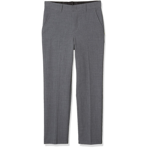 Van Heusen Αγόρια Μεγάλα Παντελόνια Dress Flex Stretch Flat, Oxford γκρι, 18