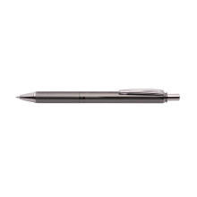 Pentel BL407MA-A EnerGel Sterling Liquid Gel Tintenroller, anthrazitfarbener Schaft, 0,35 mm Strichbreite, 0,7 mm Kugeldurchmesser, schwarze Tinte