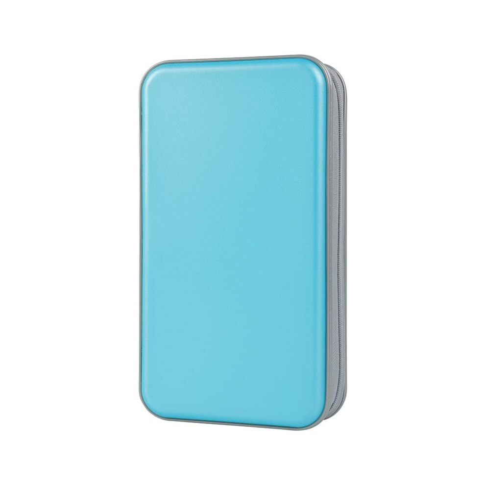 Alavisxf Xx Cd Case 96 Capacity Hard Plastic Cd Holder Protective Dvd Disc Storage Case Holder Portable Zipper Cd Dvd Organizer Storage Wallet For Ca 791265179685