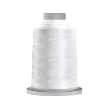 Gleitfaden Trilobal Polyester Nr. 405000 Meter Spule  10002 Super White