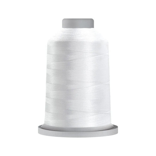 Gleitfaden Trilobal Polyester Nr. 405000 Meter Spule  10002 Super White