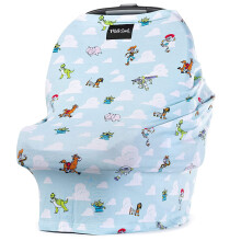 Milk Snob Original Disney Pixar Toy Story 5-in-1 Cover Added Privacy for Breastfeeding Baby Car Seat Carrier Stroller High Chair Shopping Cart