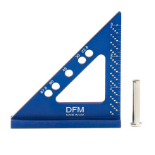 DFM Small Carpenter Square Stal stopowa wykonana w USA ze stalym katem katowym (angielski - niebieski)