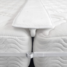 FeelAtHome 10 Inch Wide Bed Bridge Twin to King converter Kit - Twin Bed connector King Maker - Bed gap Filler to Make Twin Beds Into King - Mattress