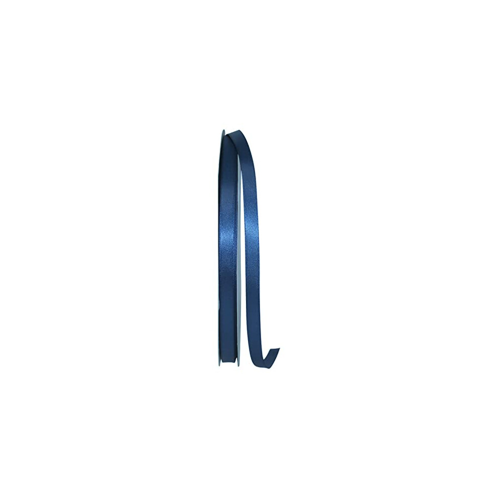 Reliant Ribbon 4950-054-15C Dubbelzijdig satijnen lint 3/8 inch x 100 yards lichtblauw