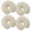 Saloniture 4-Pack Copripiumini Microfibra Facciale - Copertura Massaggio Ultra Morbida 1