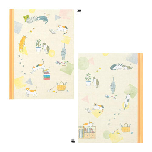 DesignPhil Midori 12878006 Cat-Pattern Diary 2