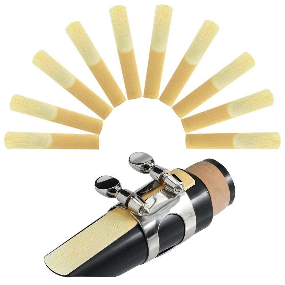 Suewio Traditionelle Bb-Klarinettenbl Tter, St Rke 2,5, 10Er-Pack Mit Tragbarem Etui-image