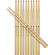Podudzia Meinl Stick & Brush Standard Long 5B Half Brick (6 par 5 plus 1 gratis) - Hikora amerykanska z drewniana koncσwka w ksztalcie zoledzia - Mad