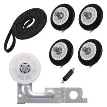 Kit de reparation de sechoir ameliore compatible avec les sechoirs LG Kenmore comprend 4581EL2002C Rouleau a tambour seche 4400EL2001A CEILLE DE