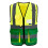 Chaleco de construccin A-SAFETY amarillo verde 1