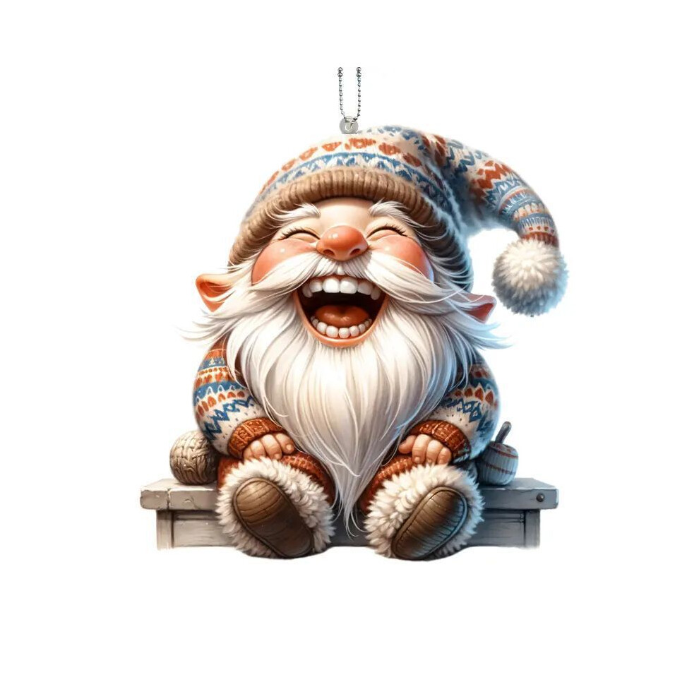 (1) Acrylic Cheerful Cartoon Car Decor Pendant Fun Backpack Hanging Ornament For Style-image-OPC-PGF9QDZ-NEW