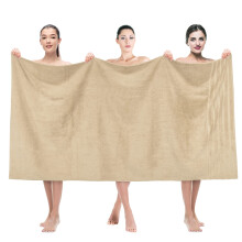 Toalhas de Banho Jumbo Grande American Soft Linen, 100% Algodão Turco 35x70 in, Toalhas de Banho Beijes