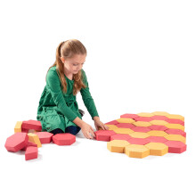 Playlearn 30db hab ptotgla - ptsi hab burkolatok - Biztonsgos, nem mrgezo EVA hab - Vrs s barna