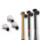 Support mural pour batte de baseball, lot de 4, noir 3