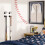 Support mural pour batte de baseball, lot de 4, noir 2