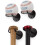 Support mural pour batte de baseball, lot de 4, noir 1
