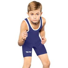 Detsk z pasn cke tielko Elite Sports pre ml de tandardn chlapcensk z pasn cke tielko (tmavomodr velkost L)