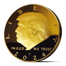 2024-es Donald Trump gyujtheto aranyozott rme az eset tmogatsval