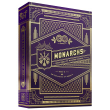 theory11 Monarchs Playing Cards Purple