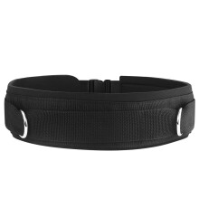 HYVAWO Heupgordel Neopreen Gevoerde Gym Katrolband met Ringen voor Kabelmachines Fitness Oefening Snelheid Behendigheid Weerstandstraining
