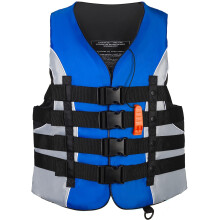 Leader Accessories Volwassen Universeel Persoonlijk Drijfmiddel USCG Goedgekeurd Reddingsvest Blauw 3XL