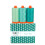 Aurifil Thread CB Capri Teal 3kpl 1