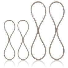 Boseen Universal Elastic Bands Replacement  Anti-aging Rubber Ring for Microphone Shock Mount Holder Clamp Clip  Set of 4 (Gray)
