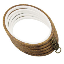 GuoFa 5db mugyanta hmzo karika keresztszemes hmzshez, ovlis karika muvszeti dsztshez (19cm/7in-5db)