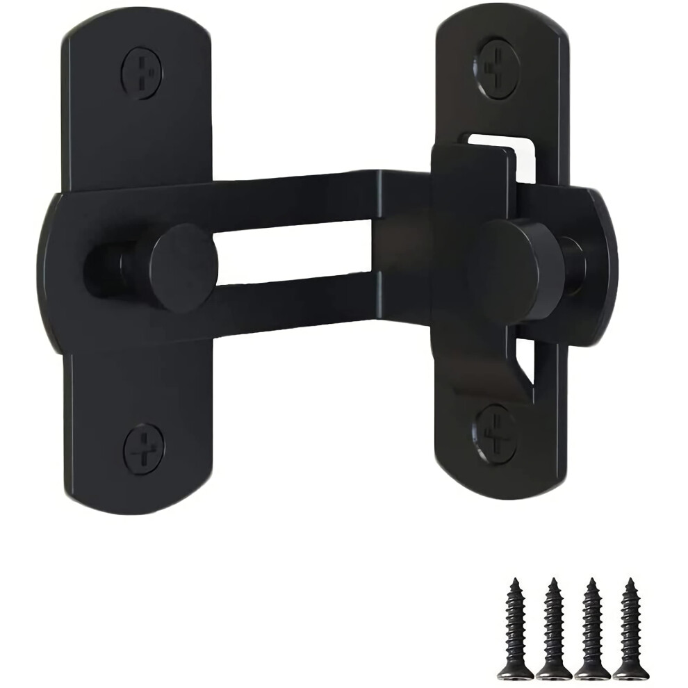 Wayda Barn Door Lock 90 Degree Right Stainless Steel Angle Door Latch Buckle For Doors And Windows 8414797210320