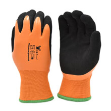 G&F Products Glants d'hiver 100% impermeables pour temps froid exterieur HPT HPT PLAM et doigts acryliques interieurs de maintien des mains au ch