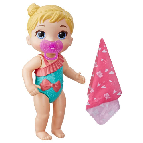 Baby Alive Baby Alive Splash 'n Snuggle Docka för Vattenlek Blond 1