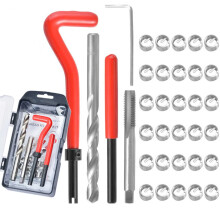 Kit de reparaci n de roscas JoyTube de 35 piezas, acero inoxidable M8 x 1,25 mm, kit de insertos de reparaci n de roscas, juego de herramientas m