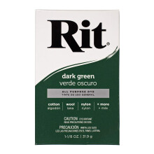 P    de corante concentrado para todos os fins - ampla sele      o de cores - pacote exibe cor aproximada em algod   o branco 100% (verde escuro)