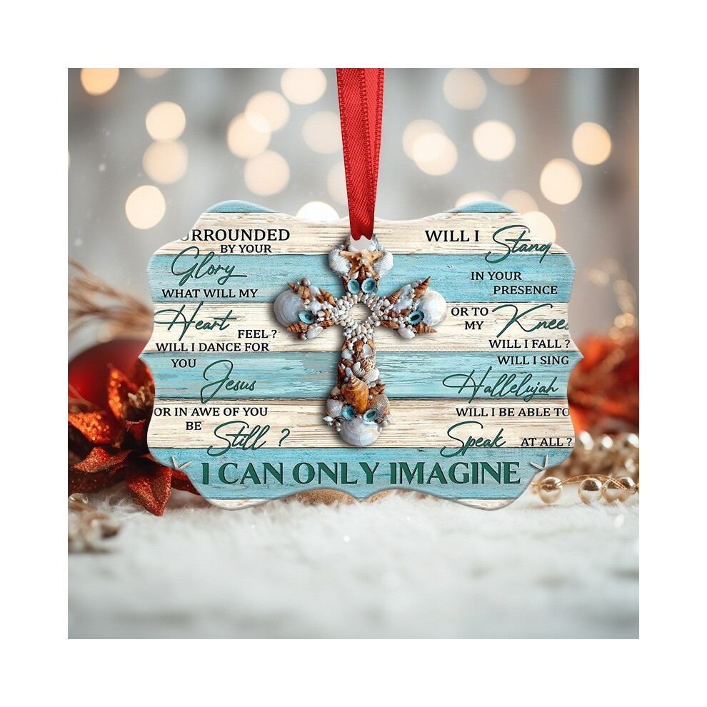 (13) Acrylic Easter Modern Cross Decoration Stylish Spring Lily Hanging For Car Ornament-image-OPC-PGF9XF6-NEW