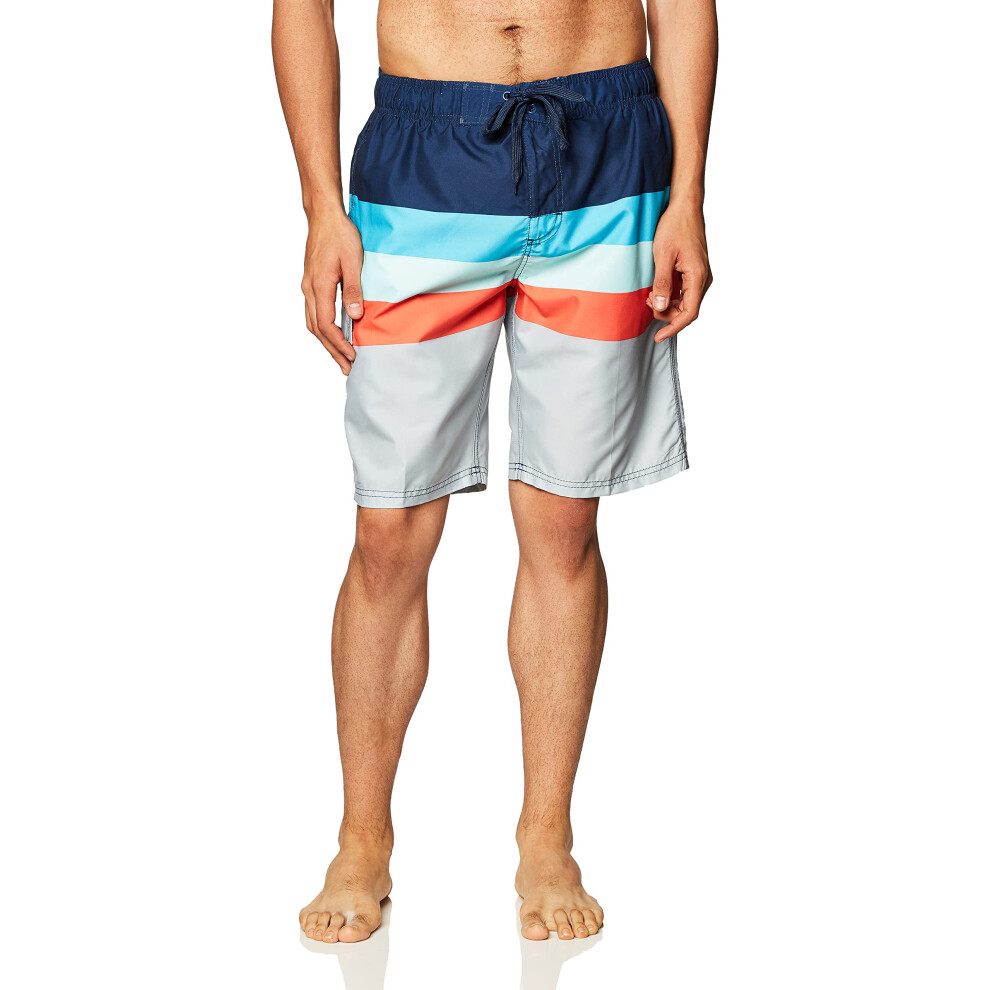 Maillot de bain Kanu Surf pour homme, tailles standard et longues, bleu marine infini, taille L