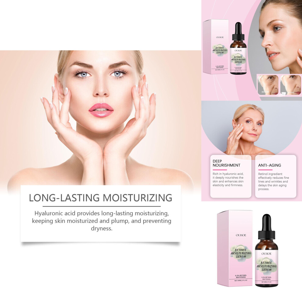 Retinol Antiwrinkle Ouhoe Moisturizing Serum For Revitalizing Skin And Hydrating