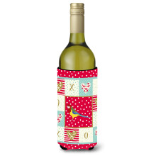 """"Caroline's Treasures CK5526LITERK Rosella Love Weinflasche Hugger Cold-Beverage-Koozies 750 ml Mehrfarbig""""