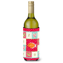 """"Caroline's Treasures CK5488LITERK Kissing Gourami Love Borosveg Hugger hideg-ital-koozies 750 ml Multicolor""""