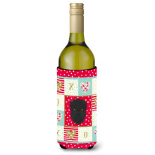 """"Caroline's Treasures CK5180LITERK Affenpinscher borosveg szigetelo Hugger hideg-ital-koozies 750 ml Multicolor""""
