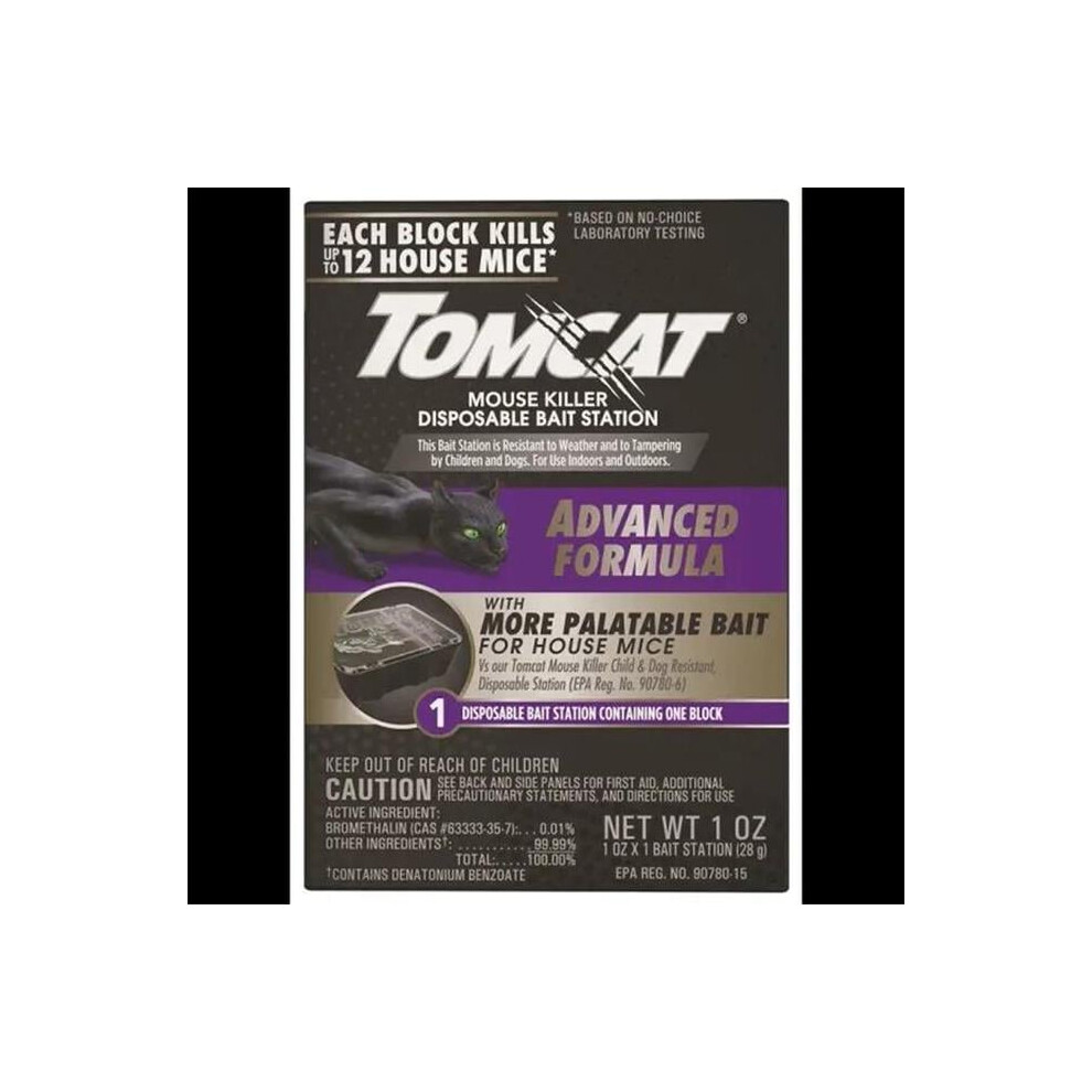 Tomcat 102998 Advanced Mouse Killer Disposable Bait Station-image-OPC-PGFBCY5-NEW